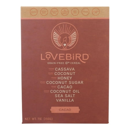Lovebird Organic Grain-Free Cocoa Cereal  7 Oz.