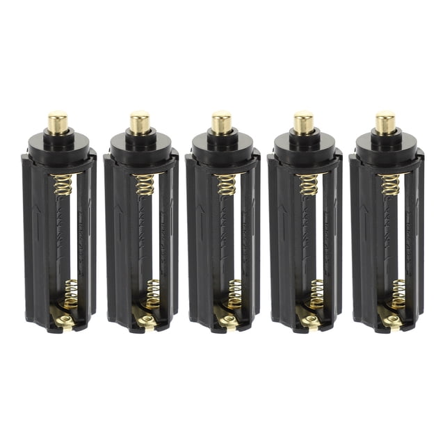 MasteelfCA 5 Pcs Boîtier en Plastique 3 Piles AAA pour Lampe de Poche