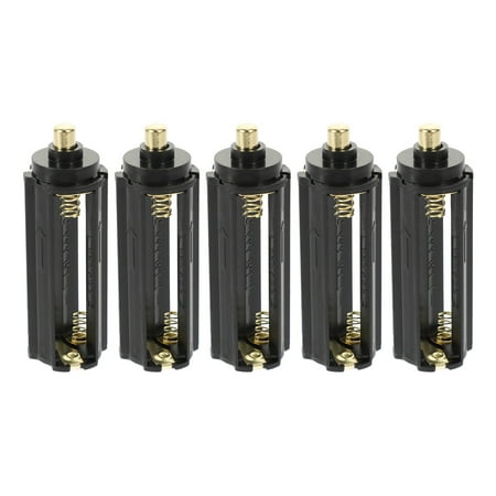 

5pcs Plastic 3 AAA Battery Holder Case Box for Flashlight