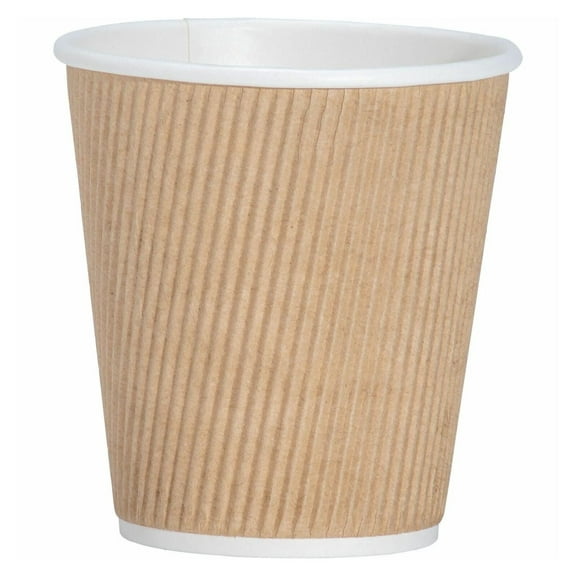 Rippled Hot Cup, 10oz (Pack of 500) 500 Count (Pack of 1)