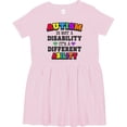 thumbnail image 3 of Inktastic Autism is Not a Disability It's a Different Ability Girls Toddler Dress, 3 of 5