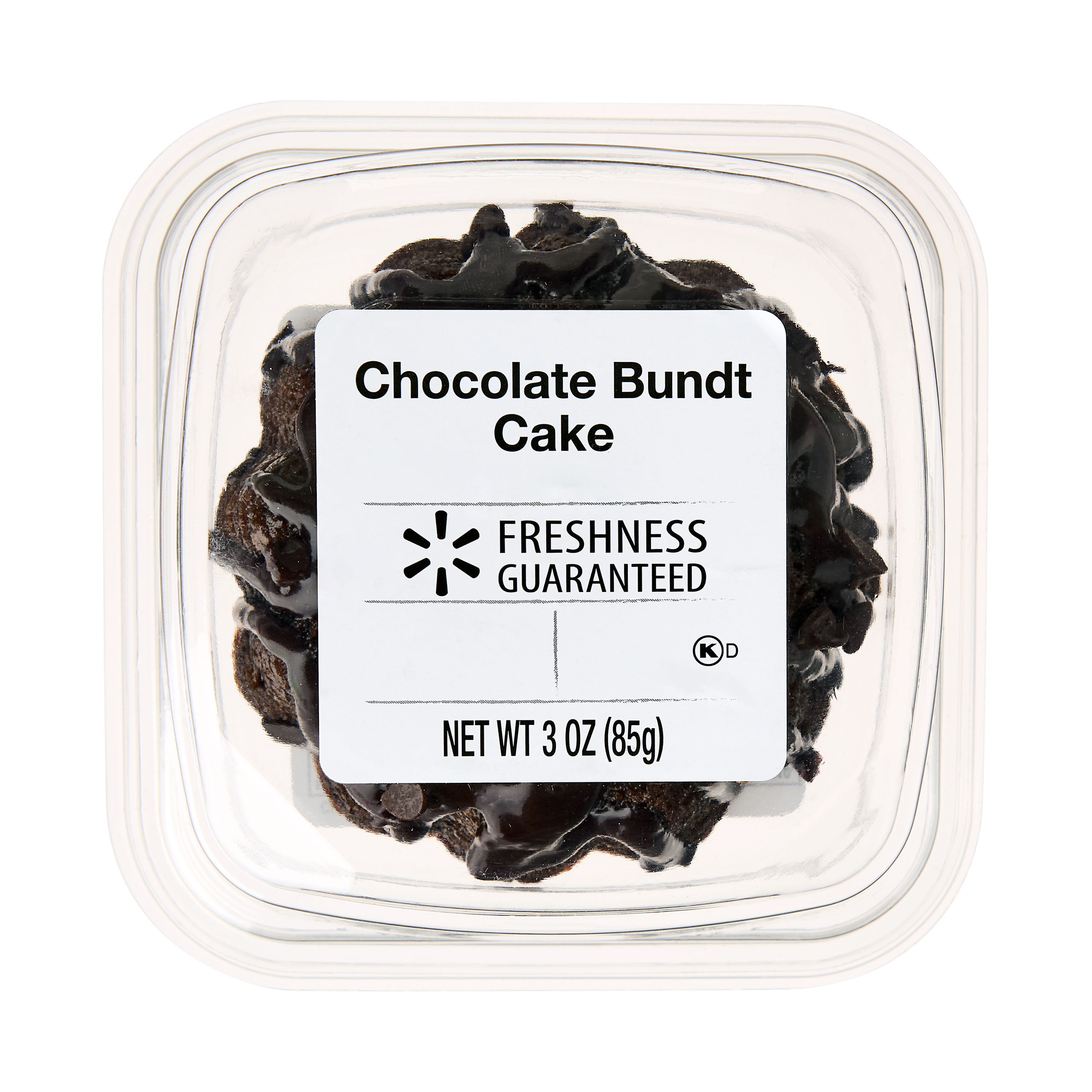 Freshness Guaranteed Mini Chocolate Bundt Cake 3oz, Baked to Perfection