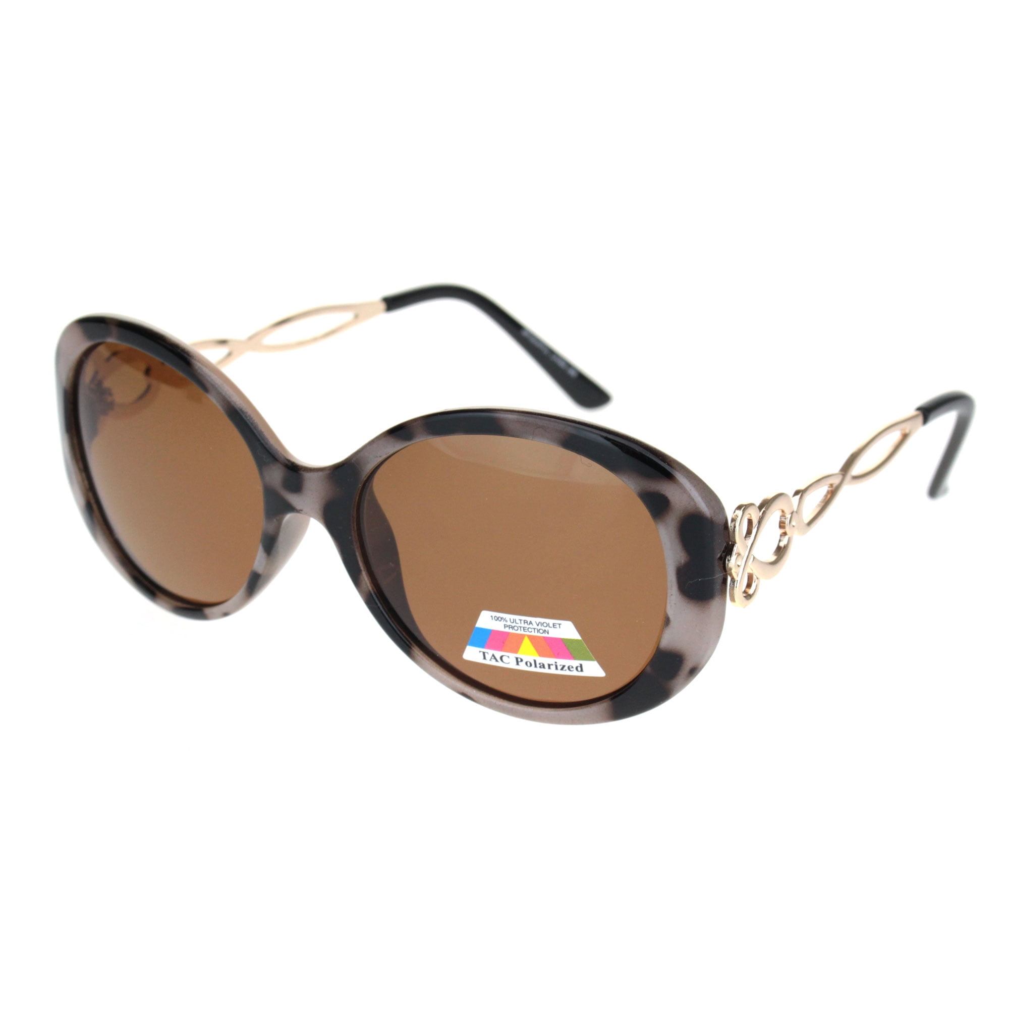 Womens Antiglare Polarized Lens Butterfly Designer Sunglasses Beige