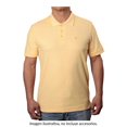 thumbnail image 1 of Playera Polo George Talla EG Cuello de 3 Botones Amarillo, 1 of 3