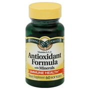 Spring Valley Antioxidant Formula with Minerals Softgels, 60 Ct