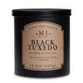 thumbnail image 1 of Manly Indulgence - Vela negra en tarro de esmoquin de 16 onzas, almizcle blanco, lavanda, madera de cedro, jazmín y orris terroso - Hasta 60 horas de combustión - Cera de mezcla, 1 of 6
