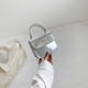 thumbnail image 4 of Bolso Bolso de mano para mujer, con brillo de metal, sólido, brillante, para mujer, bandolera (plateado) Likrtyny Para Estrenar, 4 of 6