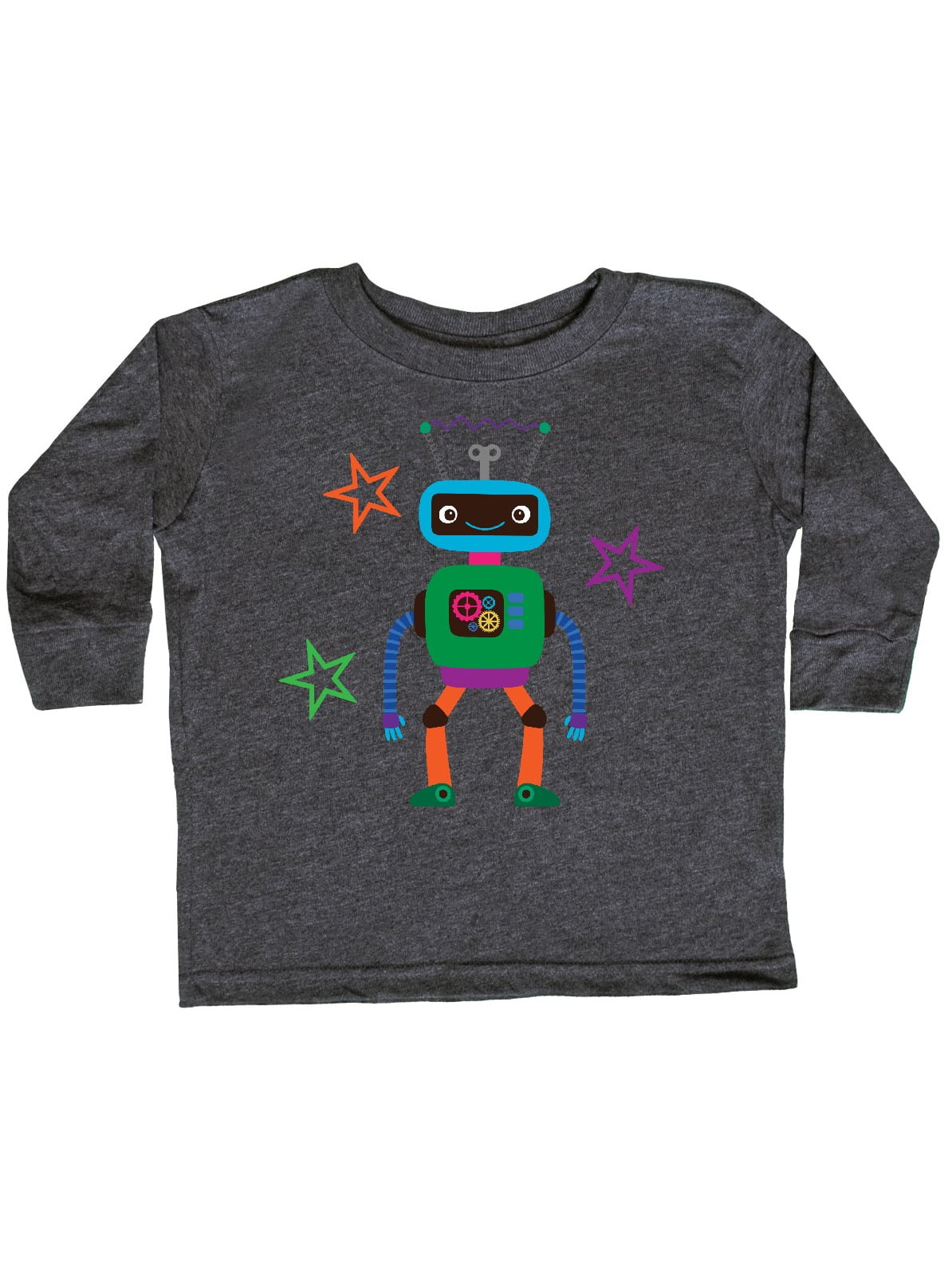 INKtastic - Funny Robotics Team Robot Toddler Long Sleeve T-Shirt ...