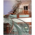 thumbnail image 2 of Stair Handrail Bracket Wall Support Hand Rail Balustrade Silver Black Wall Mounted Brackets Support Stair Railing Guardrail, 2 of 9