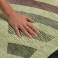 thumbnail image 3 of Addison Rugs Mayfield Premium Machine Washable Transitional Mid-century Modern Celery Round Rug, 8' x 8', 3 of 8