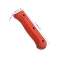 thumbnail image 3 of Miangastore 1 Pair Wooden Knife Handle Replacement DIY Chef Grip Cutter Handles Kitchen Knife Repair Accessories for Blade Crafting Tool Making Projects, 3 of 8