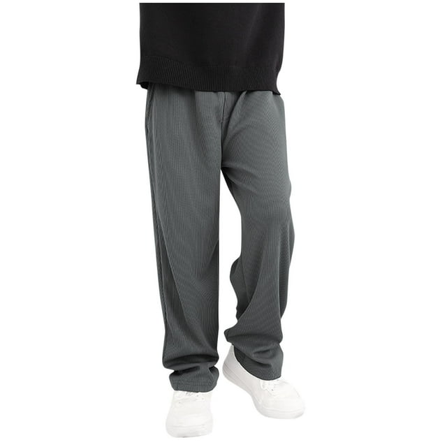 Odeerbi 4-10 Años Niños Deportivos Pantalones de Piernas Rectas Pantalones Respirables Lindos