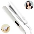 thumbnail image 2 of 1 Pcs Curling And Straightening, Hair Straightener With Heat Protection Sensor For Hair Protection, Ceramic Coating, Transport Lock, 5-Speed Adjustable Temperature 120-200 ° C, 2 of 9
