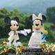 thumbnail image 1 of Disney Cartoon Figurines Wedding Couple Mickey Minnie Mouse Action Figures Toys 12cm Disney Kids Dolls Model Collectible Giftsno box Gao Jinjia LED, 1 of 2