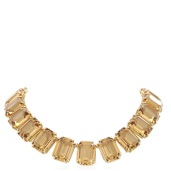 Swarovski Millenia Oversized Octagon Cut Tennis Necklace