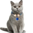 thumbnail image 3 of Collier pour Animaux en Perles de Cèdre Kimono Durable pour Chiens et Chats Collier en Tissu Réglable Résistant Idéal pour une Utilisation Intérieure et Extérieure, 3 of 4