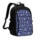 thumbnail image 1 of Easygdp Snowflakes On Dark Blue Mochila para Laptop de Viaje con Puerto USB, Mochila para Laptop con Puerto de Carga USB para Mujeres y Hombres, 1 of 7
