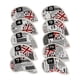 thumbnail image 1 of 10 Piezas de Cubiertas para Cabezas de Hierro de Golf, Soporte para Juegos de Golf de Putter para Principiantes, 1 of 9