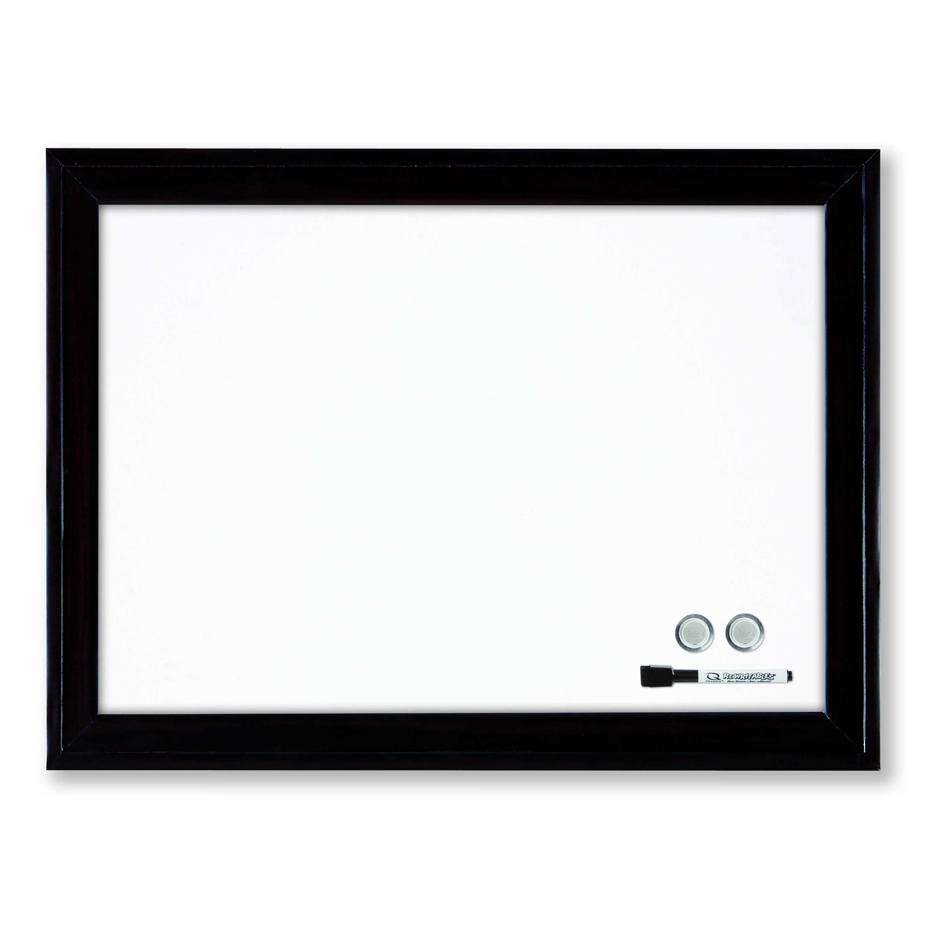 Quartet Home Decor Steel DryErase Whiteboard Wood Frame 2' x 1.5