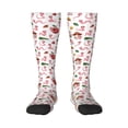 thumbnail image 2 of Picia Women Crew Soft Moisture-wicking Socks Cute Animal Pattern Design Cotton Socks, One Size fit All, 2 of 9