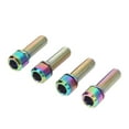 thumbnail image 2 of Mountain Bike Stem Screws, Small Portable Bike Stem  Screw Rustproof Ti Alloy Accurate Thread  For Mountain Bikes Colorful, 2 of 8