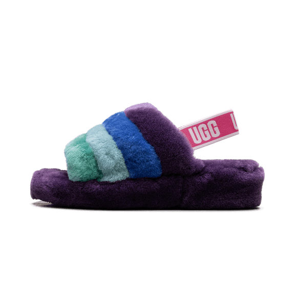 UGG WOMENS Fluff Yeah Slide Womens "Purple" 1097169 PRPR 1097169 PRPR from Stadium Goods