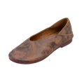 thumbnail image 2 of HTHLVMD Womens Soft Suede Ballet Flats, Closed Toe Slip-On Shoes, Flat Shoes for Women Slip On Comfortable Walking Ballerina Shoes Ladies Cute Ballet Flats Pumps Low Wedge Dolly Shoes, Brown 8, 2 of 5