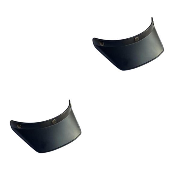 Transemion Lentille Anti-Buée avec 3 Bords à Bouton-Pression pour Clear Type1 2 Pcs