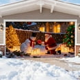 thumbnail image 3 of Large Festive Welcome Sign Holiday Season Outdoor Garage Door Banner for Front Porch and Yard Party Decorations, 3 of 3
