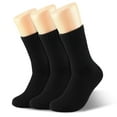 thumbnail image 5 of 3 Pairs Women's Wool Merino Winter Thermal Boots Thick Insulated Heated Socks For Cold Weather Outdoor Activities, 5 of 6