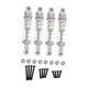 thumbnail image 2 of Kit de actualización de repuesto para amortiguador de suspensión de coche RC, accesorios para coche RC 1/12 para coches RC Crawler MN D90 D91 MN90 Plata, 2 of 8