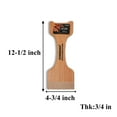 thumbnail image 4 of CONSDAN Grill Scraper, Soild Oak Wooden Grill Brush, Grill Scraper for Outdoor Grill, Bristle Free Grill Scrapers, Grill Grate Cleaner Safe Wood Grill Brusher, 4 of 7