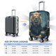 thumbnail image 4 of Fotbe Starry Sky Meditating Lion Funda Protectora para Equipaje, Antirrayones y Resistente a la Suciedad, Compatible con Maletas de 18 a 32 Pulgadas-Large, 4 of 7
