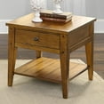 thumbnail image 2 of Lake House Medium Brown End Table, 2 of 6