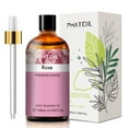 PHATOIL 2-Pack 100% Pure Rose Essential Oil for Face, Body Care ...