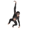 thumbnail image 1 of Design Toscano Jungle Monkey Hanging Animal Statue, 37 Inch, Fiberglass Polyresin, Full Color, 1 of 1