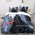 thumbnail image 4 of Star Wars 3D Printed Star Wars Yoda Baby Bedding Quilt Cover Three-Piece Set, 4 of 6