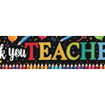 thumbnail image 4 of Colorful Pencil Thank You Banner Teachers Appreciation Week Balloons Celebration for Classroom Decor School Event, 4 of 7