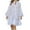 White, variant on Elainilye Fashion Women Dresses V-Neck Solid Embroidery Patchwork Lace Button Long Sleeve Dress,Yellow
