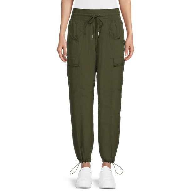 Avia Women's Utility Pant With Side Cargo Pockets - Walmart.com