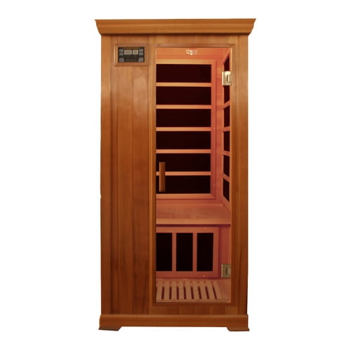 Crystal Sauna Family Series 1 Person FAR Infrared Sauna by Crystal Sauna