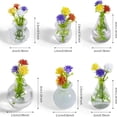 thumbnail image 2 of Ke1Clo Mini Ceramic Vase Fridge Magnet, Refrigerator Magnets with Artificial Flowers Secure Magnetic Attachment, Small Decorative Vase for Kitchen Dormitory Desktop Dining, 2 of 6