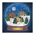 thumbnail image 5 of Bola de nieve Puzzle Galison para invierno, 500 piezas, con lámina dorada, 5 of 5