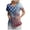 Light Blue, variant on 4th of July Nurse Shirt Plus Size The Stars and Patriotic Workwear Healthcare Nursing Uniforms (Navy, XL)