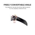thumbnail image 3 of keepw 1pcs Bike Rearview Mirror Universal Stainless Steel Lens Handlebar Bike Mirror Safe Rearview Mirror Accessories No.01, 3 of 5