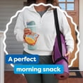 thumbnail image 4 of Smucker’s Uncrustables Up & Apple Morning Protein Snacks, Peanut Butter & Apple Cinnamon Jelly Sandwiches on Wheat Bread, 8 Count, 2.8 oz Each (Frozen), 4 of 11