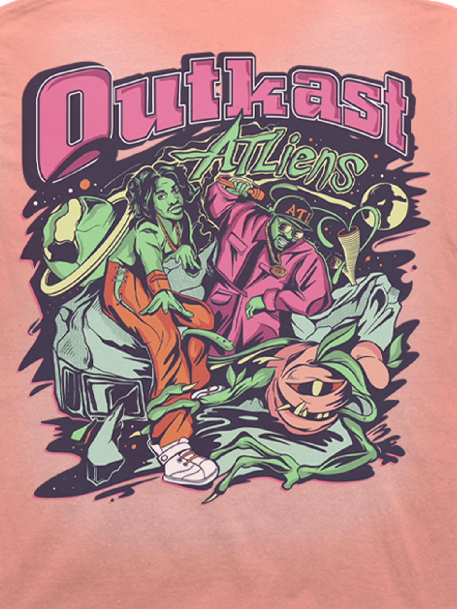 Outkast, Men's & Big Men's Graphic Tee Shirt, Sizes XS-3XL