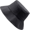 thumbnail image 3 of CoCopeaunts Plain Bucket Hat for Men Lightweight Foldable Beach Street Headwear Outdoor Sun Protection Fisherman Hat for Unisex, 3 of 8