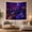 Purple Tree Path, variant on Purple Forest Waterfall Under Starry Night Mystical Fantasy for Nature Lovers Fantasy Forest Decor Housewarming Gift Tapestry Wall Hanging for Bedroom Living Room
