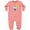 Mauve, variant on Inktastic 1st Birthday Party Girls Owl Baby Fleece Romper